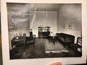 Carl Malmsten, skrivbord, Swedish Grace, Svenska Möbelfabrikerna Bodafors, 1920-tal.