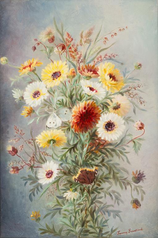 Fanny Sundblad, oil on canvas, signed.
