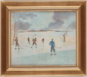 Einar Jolin, Bandyspelare.