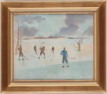 Einar Jolin, Bandy players.