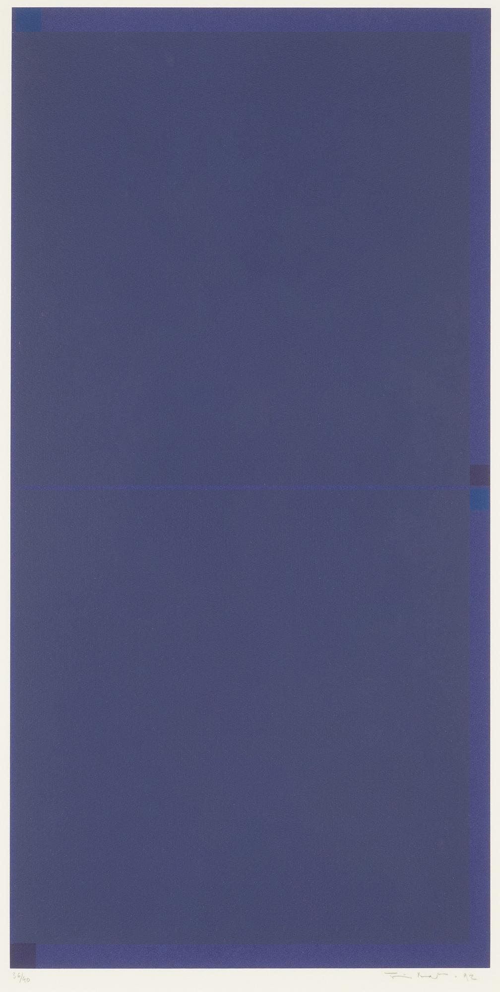 Timo Aalto, serigrafi, signerad och daterad -92, numrerad 36/40.
