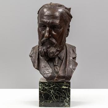 ÉMILE FERNAND-DUBOIS, sculpture, bronze, signed.