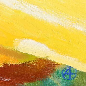 ANITA FRÖDING, olja på duk, signerad.