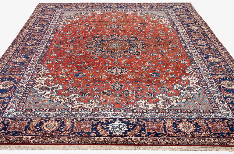 An antique Isfahan, Central Persia, dated 1283 (1903-04), c. 486 x 319 cm.