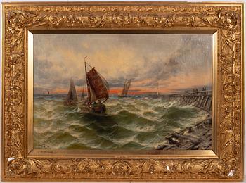 Unknown artist, 19th century, Marine.