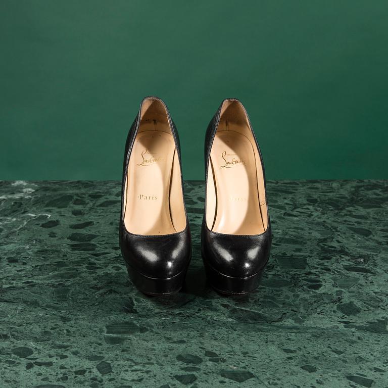 PUMPS, "Bianca 140", CHRISTIAN LOUBOUTIN,  storlek 36,5..