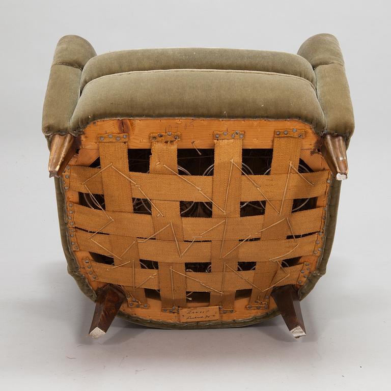 A 1950s armchair.