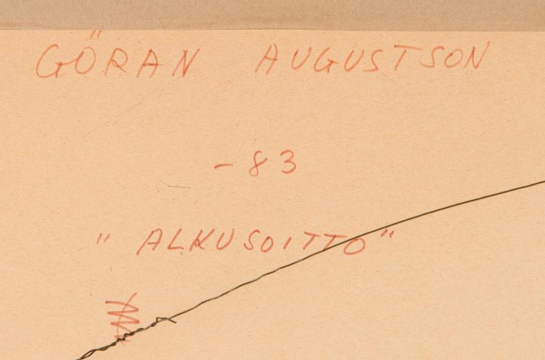 Göran Augustson, "Alkusoitto".