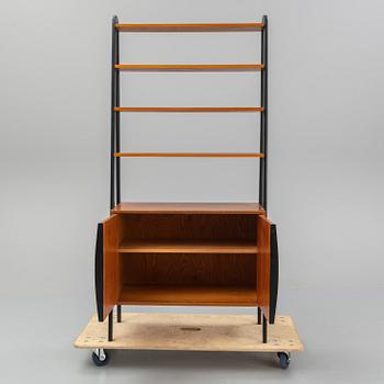 A Swedish book shelf, probably 1950s. Signed Bräntorps.