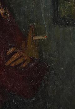 Åke Nothberg, Smoking woman.