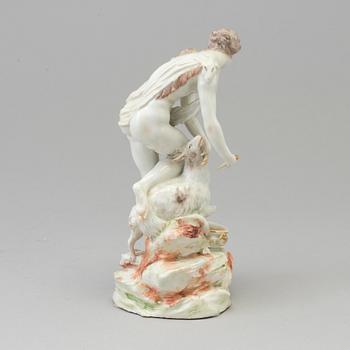 A Ludwigsburg porcelain figure, Germany, 18th Century.