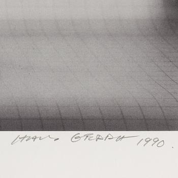HANS GEDDA, offset print, signed and numbered 19/200.