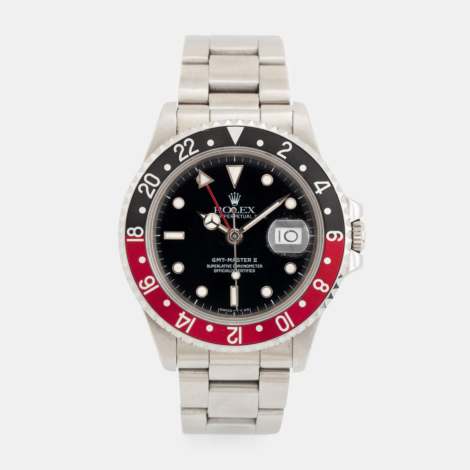 Rolex, GMT-Master II, "Fat Lady", ca 1988.