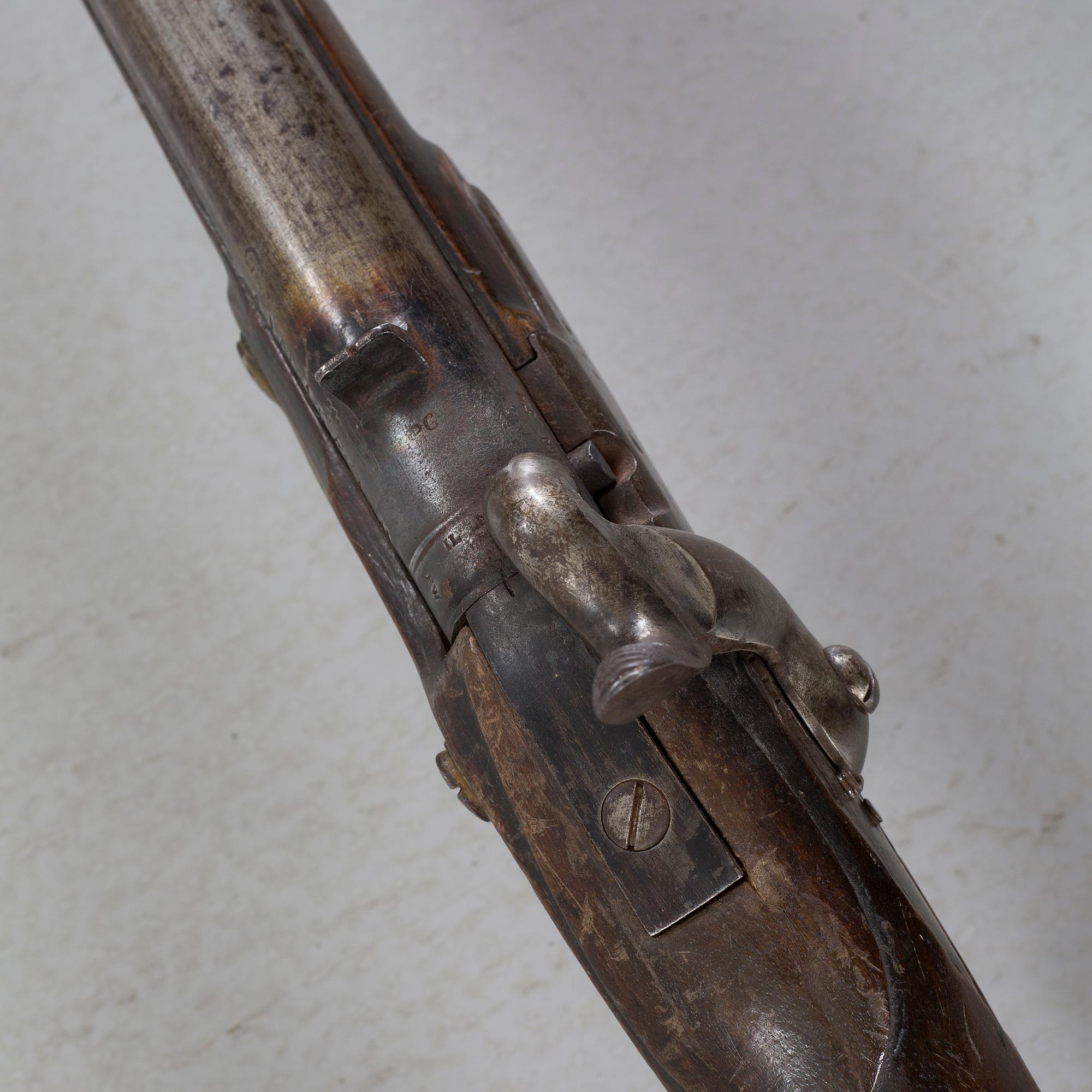 SLÅGLÅSGEVÄR, m/1851.