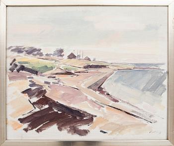 Rolf Ahlberg, Landskapsvy Österlen.