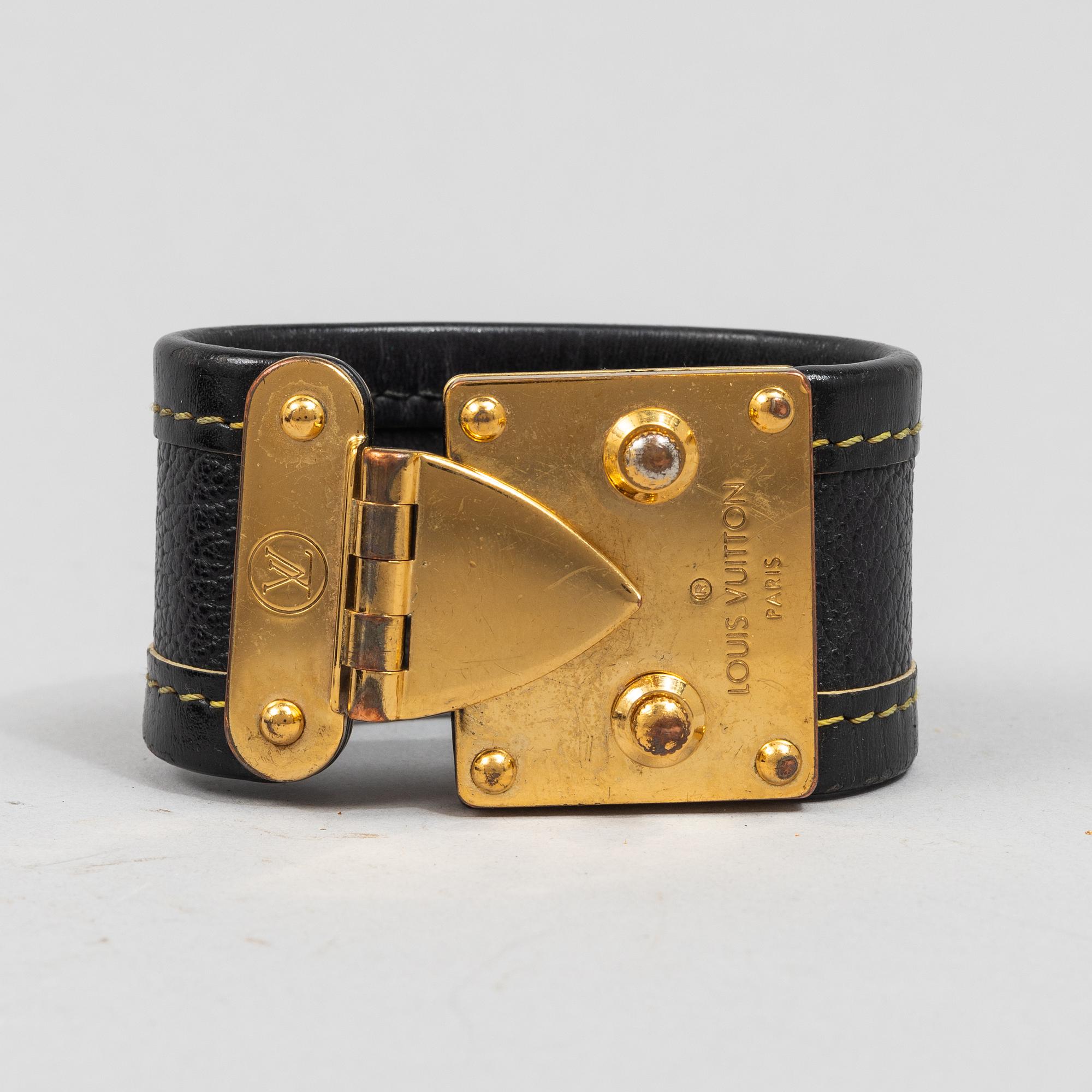 Louis Vuitton, bracelet, "Suhali leather Bracelet". 2008.