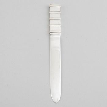 W.A. Bolin, a silver letter opener, Stockholm 1944.