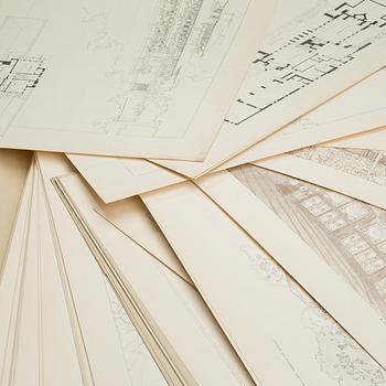 FRANK LLOYD WRIGHT. PORTFOLIO. Buildings, Plans, and Designs. New York: Horizon Press, (1963).