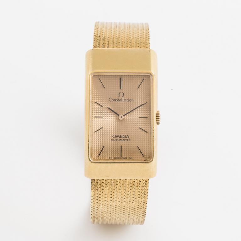 Omega, Constellation, wristwatch, 22 x 39 mm.
