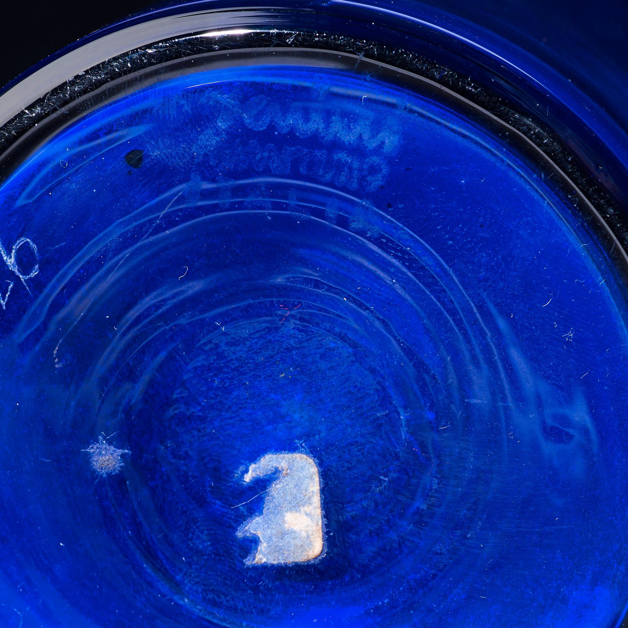 Fulvio Bianconi, vaser, 3 st. "Fasce Orizzontale", Venini, Murano, Italien.