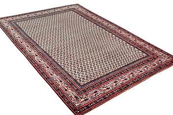 A carpet, Sarouk, ca 325 x 215 cm.