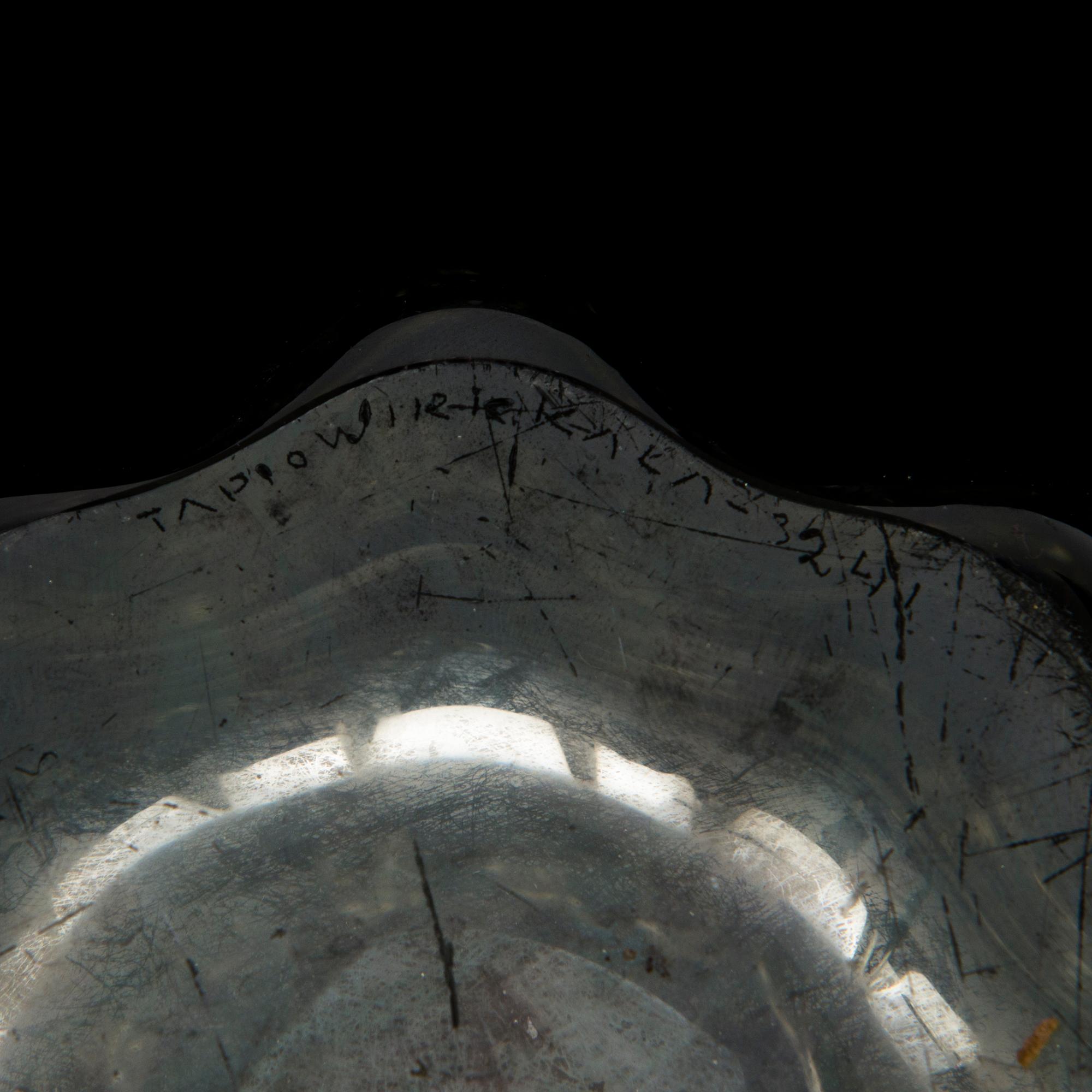 TAPIO WIRKKALA, "Kalvolan kanto 3241", lasia, signeerattu Tapio Wirkkala - 3241.