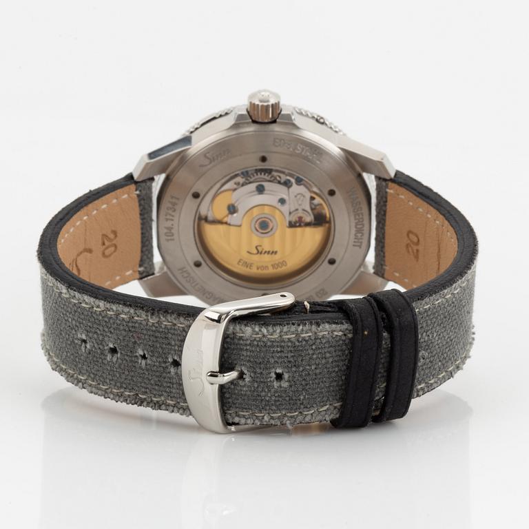 Sinn, 104 St Sa A B E, wristwatch, 41 mm.