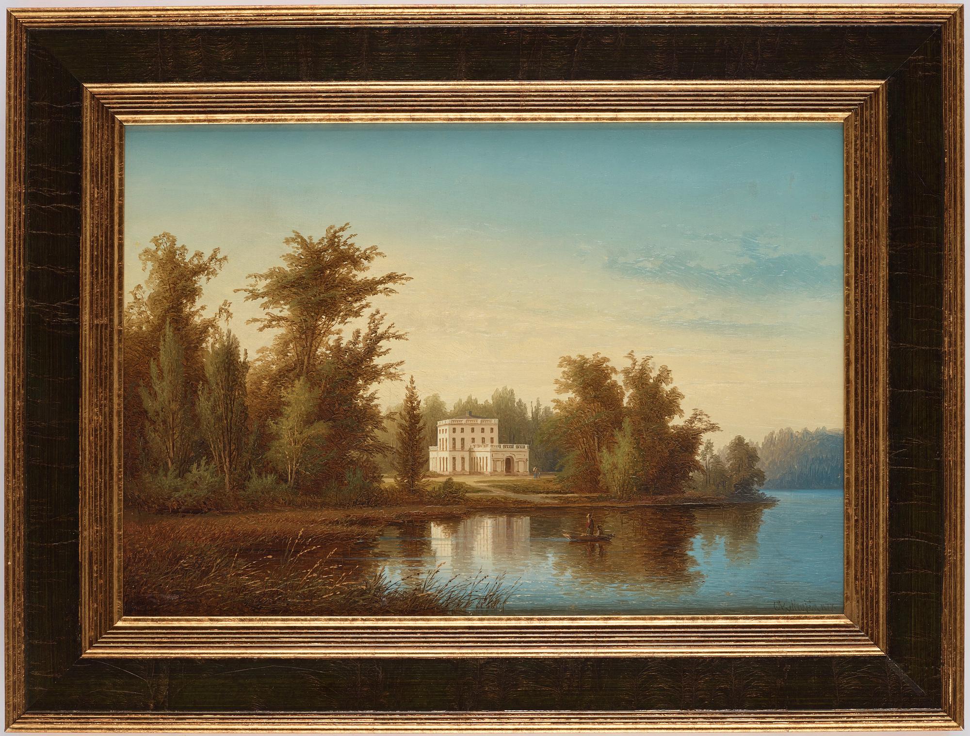 Carl Abraham Rothstén, Gustaf III:s paviljong i Haga.