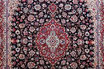 A carpet, Kashmar, ca 395 x 308 cm.