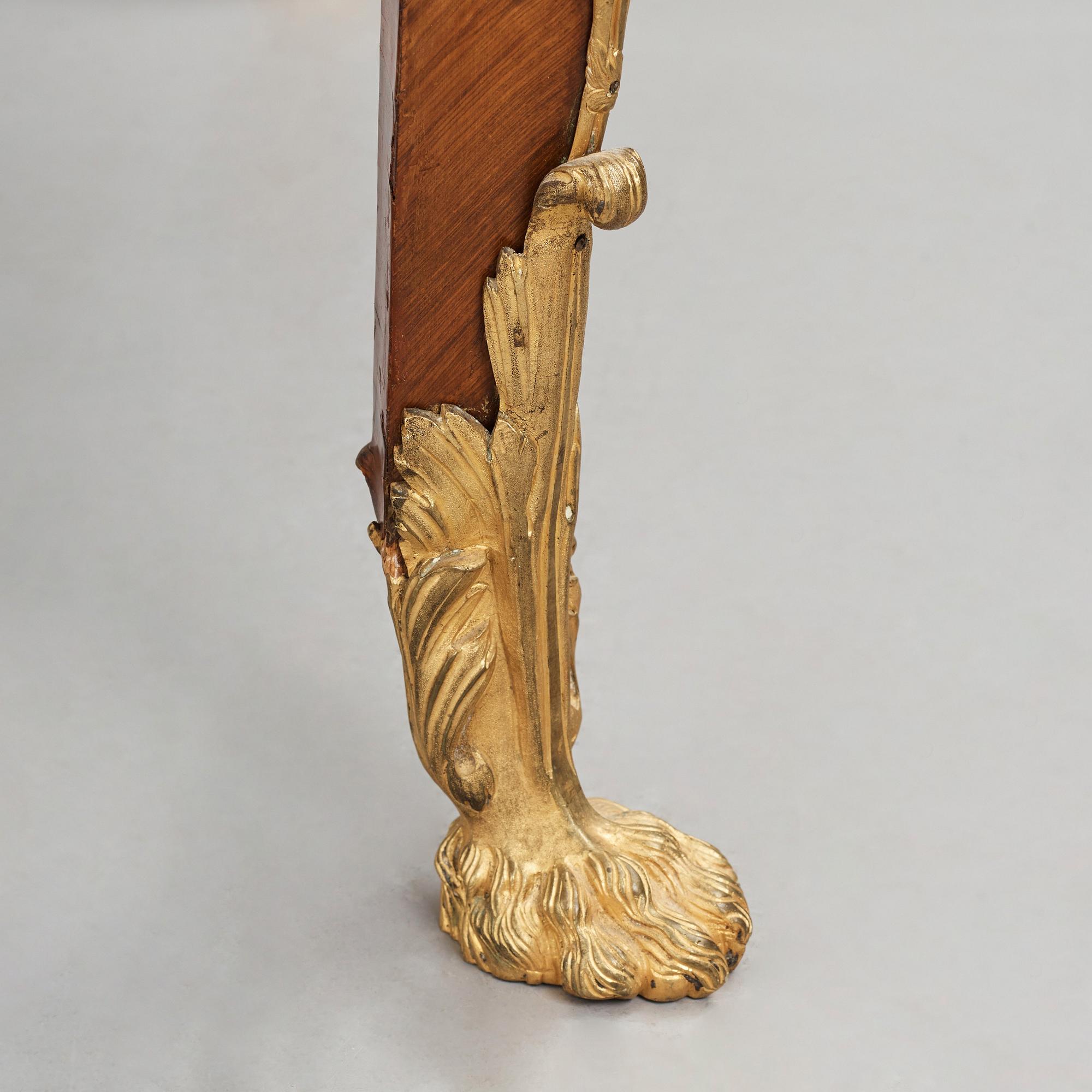 A Régence style, Ormolu - Mounted Bureau Plat, around year 1900.