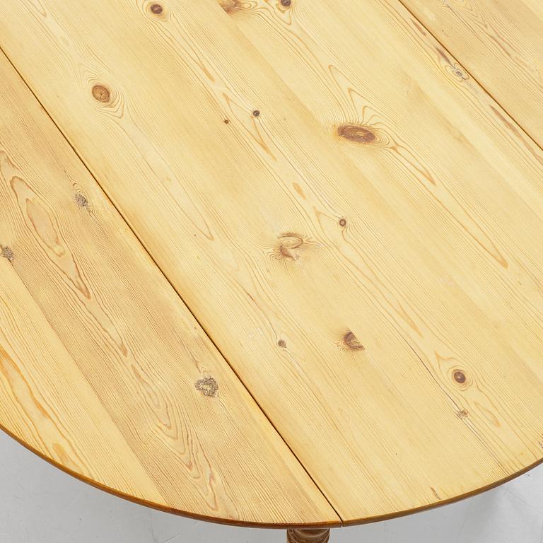 A folding table, early 20th Century.