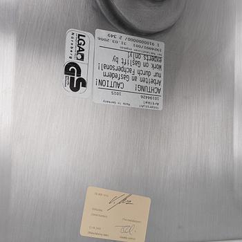 Hadi Teherani, a 'Silver 162S' desk chair, Interstuhl, Germany.