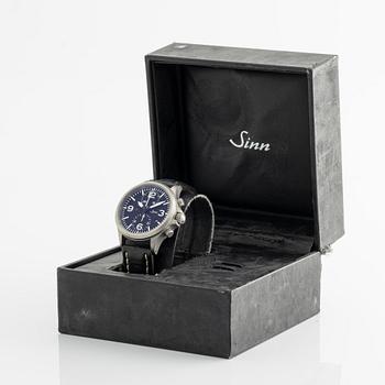 Sinn, Duochronograph, wristwatch, chronograph, 40 mm.
