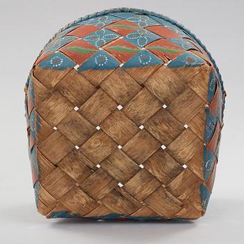 a swedish basket from the middle of the 19th century.