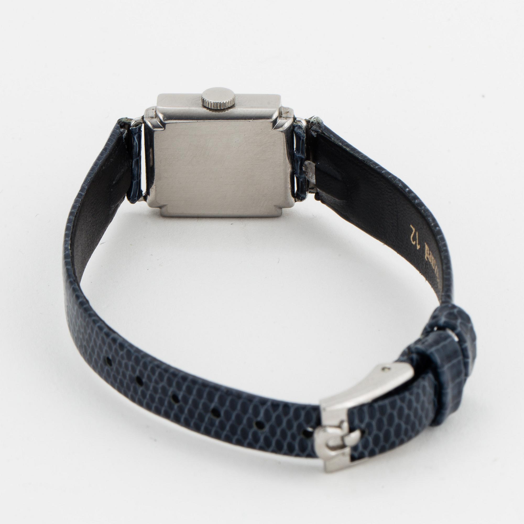 OMEGA, armbandsur, 17 x 20 mm.