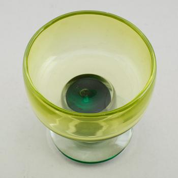 SKÅL PÅ FOT, glas, "Chribska", Erik Höglund, -92.