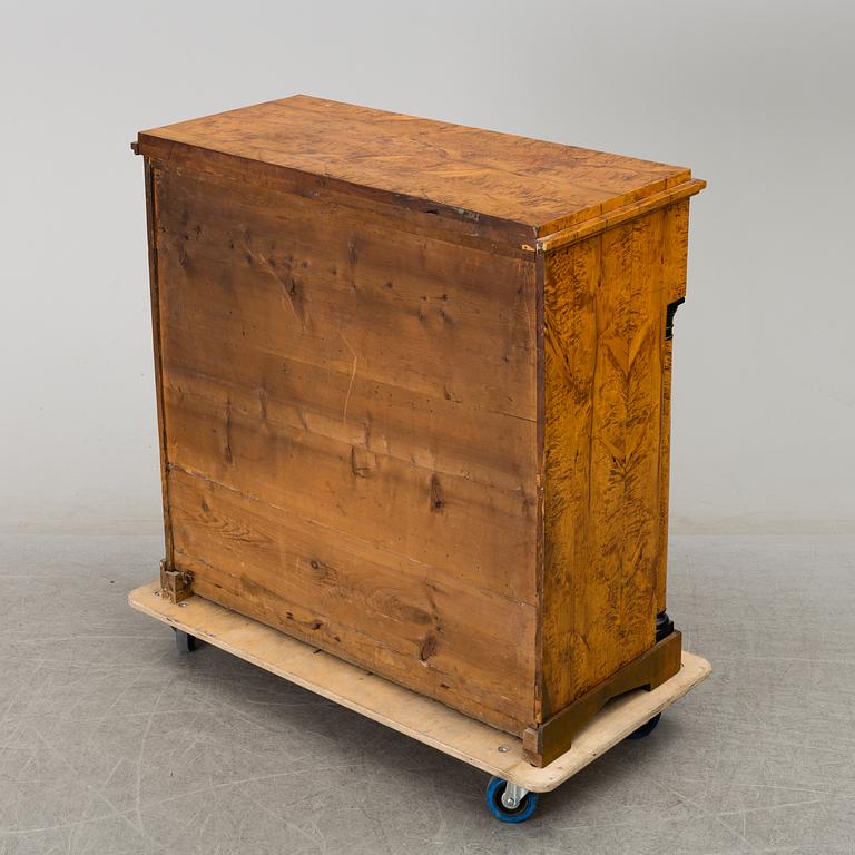 A swedish biedermeier chest of drawers. First half of the 19th century.