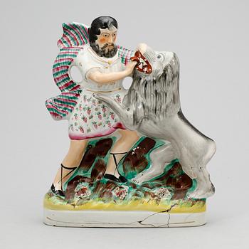 FIGURINER, 4 st, porslin, Staffordshire, England.