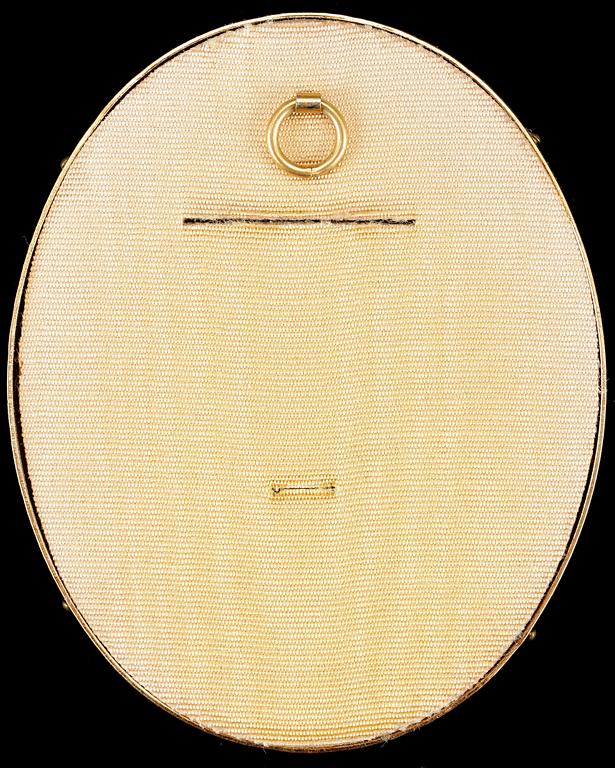 ANTON ULRIK BERNDES, tillskriven, miniatyrmålning, osign.