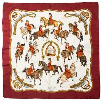 Hermès, a 'Reprise' scarf.