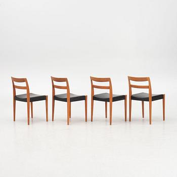 Nils Jonsson, four "Garmi" chairs, Troeds, Sweden, 1960's.