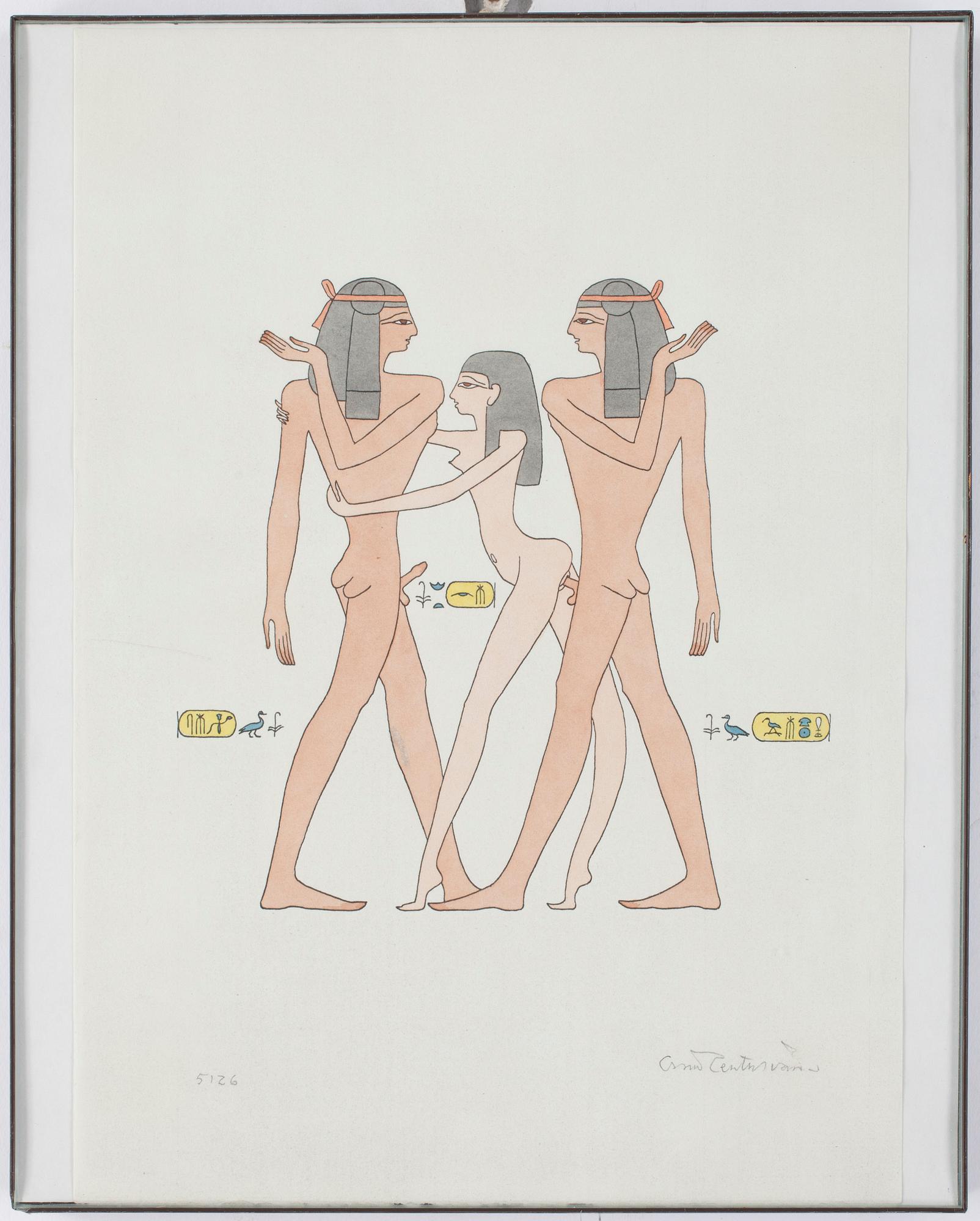 OSCAR REUTERSWÄRD, 2 st, litografier, sign.