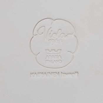 FAT, keramik, Birger Kaipiainen, märkt Viola 1967, Arabia Finland, Kaipiainen Invenit.