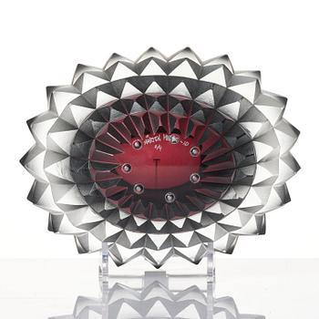 Mårten Medbo, skål, "Core", ed. 2/4, glas, Ajeto, Nový Bor, Tjeckien, 2010.