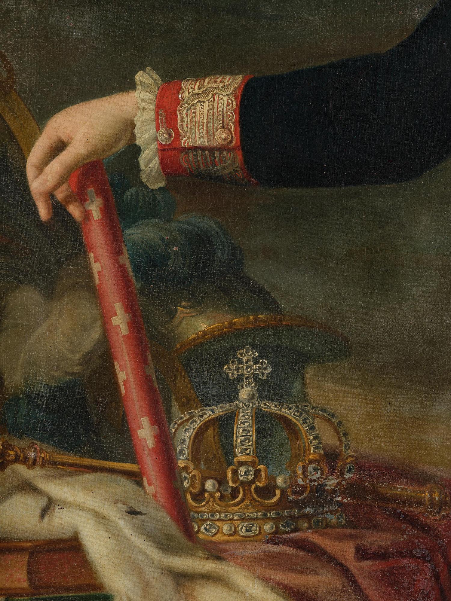 Giovanni Panealbo, attributed to, "Charles Emmanuel IV of Sardina" (1751-1819).