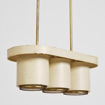 Alvar Aalto, a ceiling lamp model A 203,  Valaisinpaja Finland, 1970s.