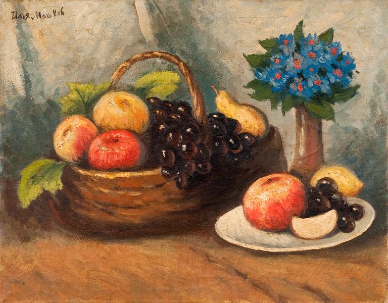 Ilja Ivanovich Maschkov, STILLEBEN MED FRUKT.