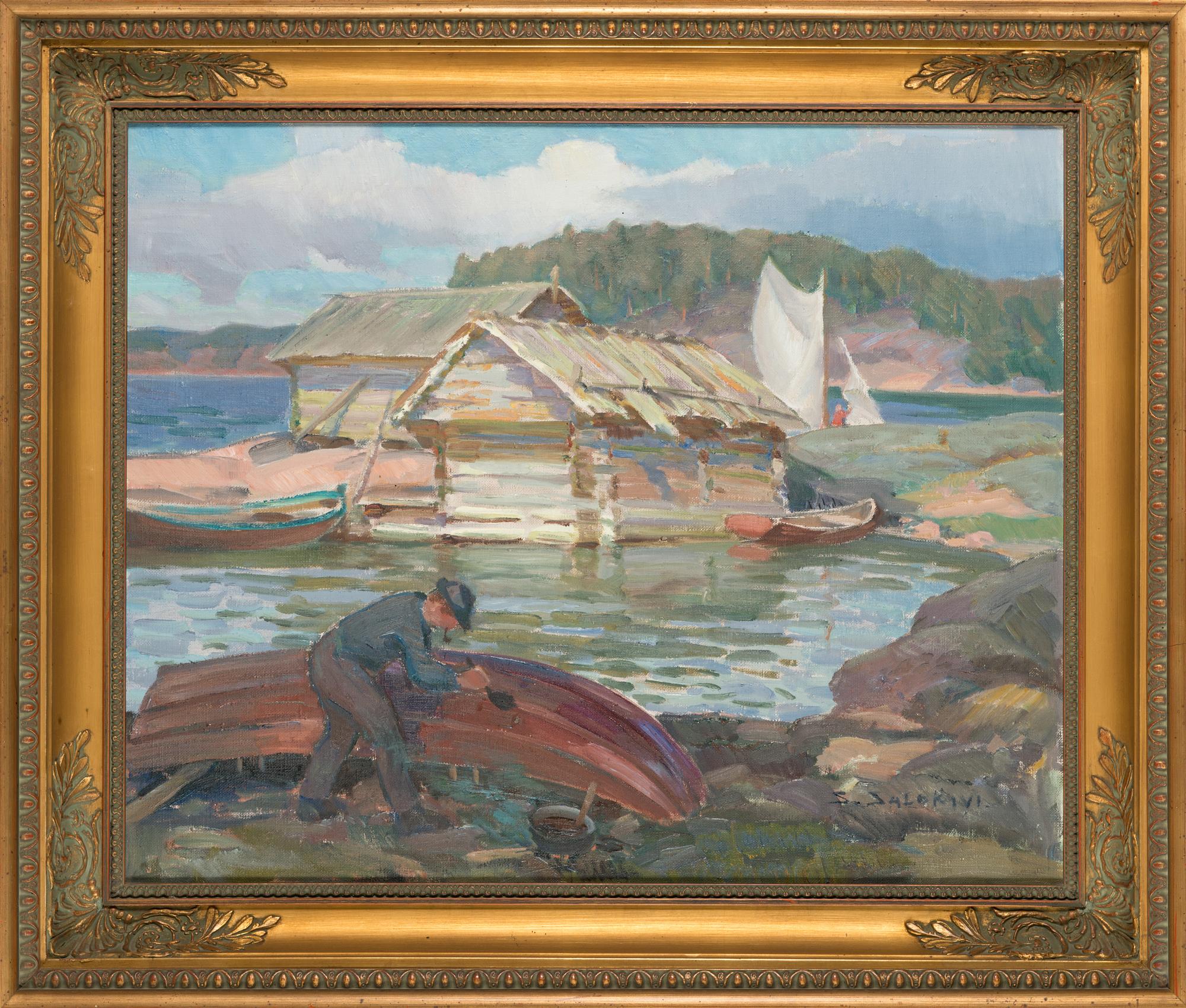 Santeri Salokivi, Saaristonäkymä.