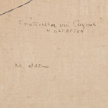 HELGE JOHANSSON, olja på duk, sign o dat 1922.