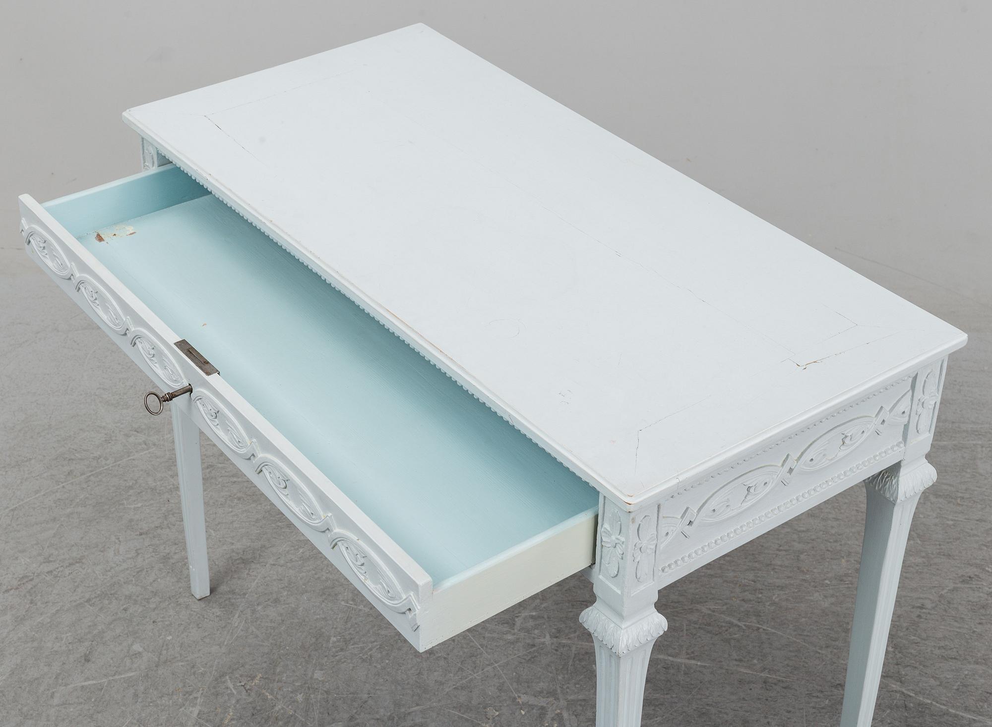 A late gustavian style table.